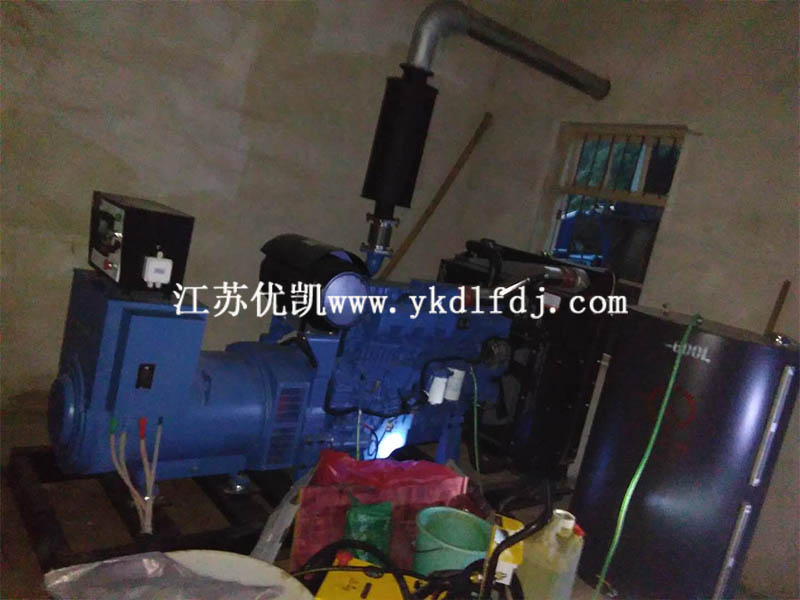 2020年5月9日，200KW玉柴發(fā)電機(jī)組交付玉林北流某工廠使用