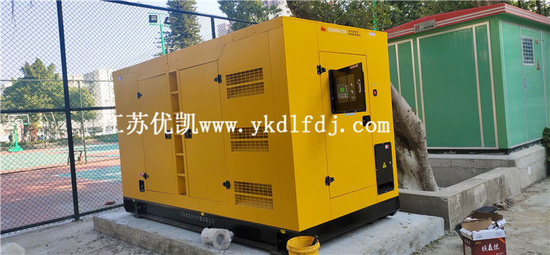 2021年1月18日，200KW玉柴發(fā)電機組靜音型交付廣西防城港某單位使用
