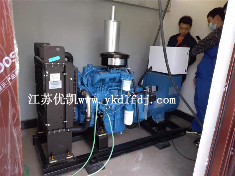 2021年10月26日，玉柴30KW自動(dòng)化柴油發(fā)電機(jī)組交付石油公司使用