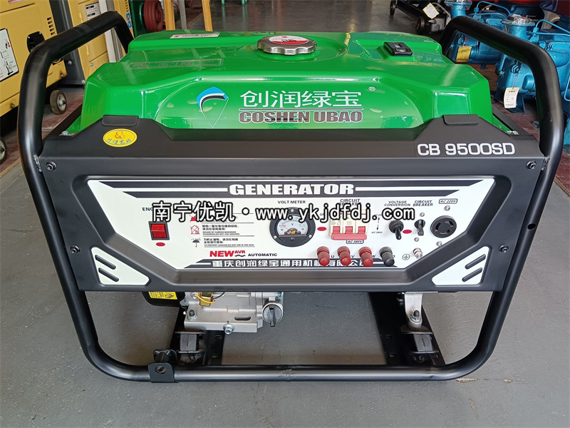 2022年10月14日，客戶到店自提8KW汽油發(fā)電機
