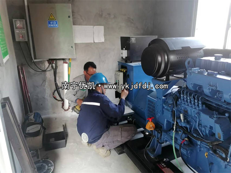 2023年3月10日，200kw玉柴發(fā)電機組廣西某水電站順利通過驗收