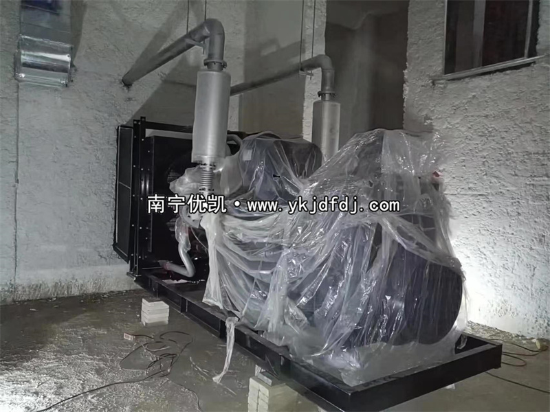 2023年5月19日，上海凱普700kw柴油發(fā)電機組到貨安裝完成
