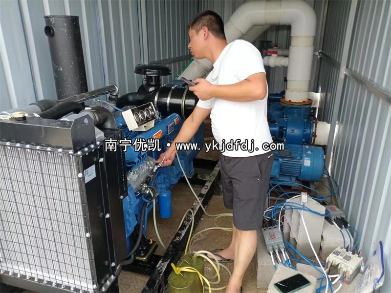 2023年6月16日，120kw濰坊雷納柴油發(fā)電機(jī)組送貨欽州養(yǎng)蝦場(chǎng)