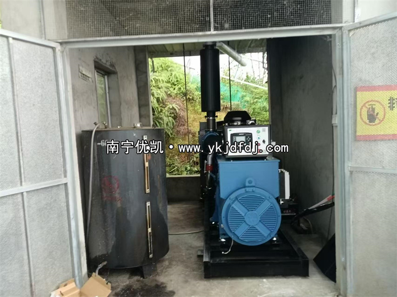 2024年8月5日，廣西大化項目300KW玉柴發(fā)電機(jī)組到貨安裝并通過驗收